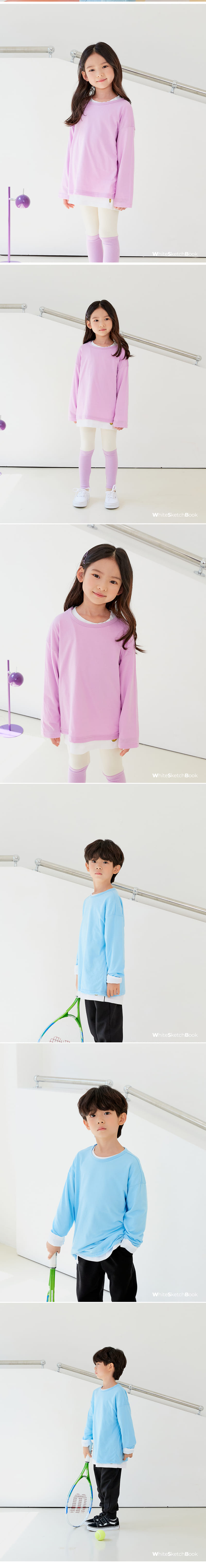 Whitesketchbook - Korean Children Fashion - #stylishchildhood - Soft Washing Tee - 3