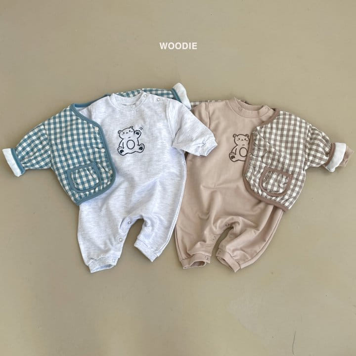 Woodie - Korean Baby Fashion - #babyboutique - Hi Bear Bodysuit - 9