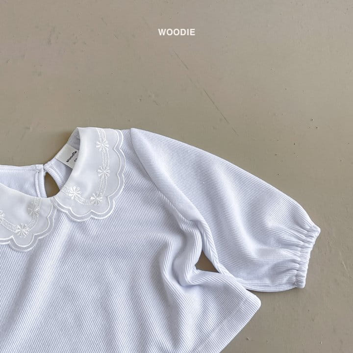 Woodie - Korean Baby Fashion - #babyboutique - Lia Collar Tee - 5