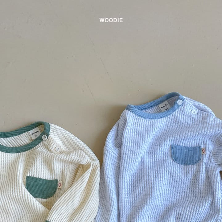 Woodie - Korean Baby Fashion - #babyboutiqueclothing - Croiffle Tee