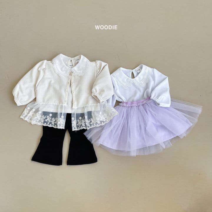 Woodie - Korean Baby Fashion - #babyclothing - Lia Collar Tee - 8