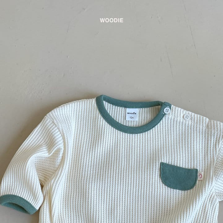 Woodie - Korean Baby Fashion - #babyfashion - Croiffle Tee - 4