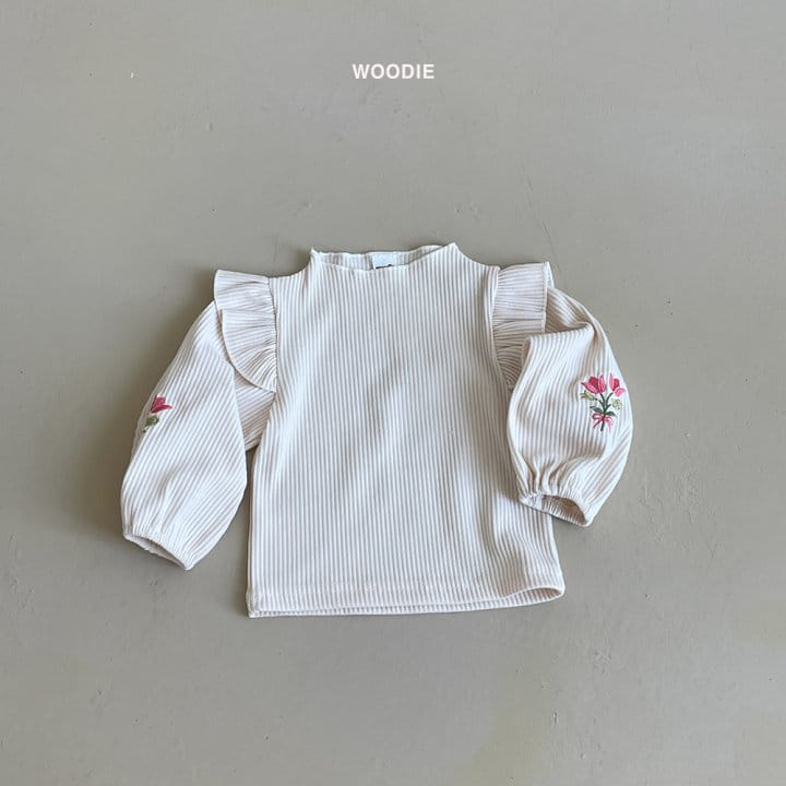 Woodie - Korean Baby Fashion - #babylifestyle - Tulip Tee - 4