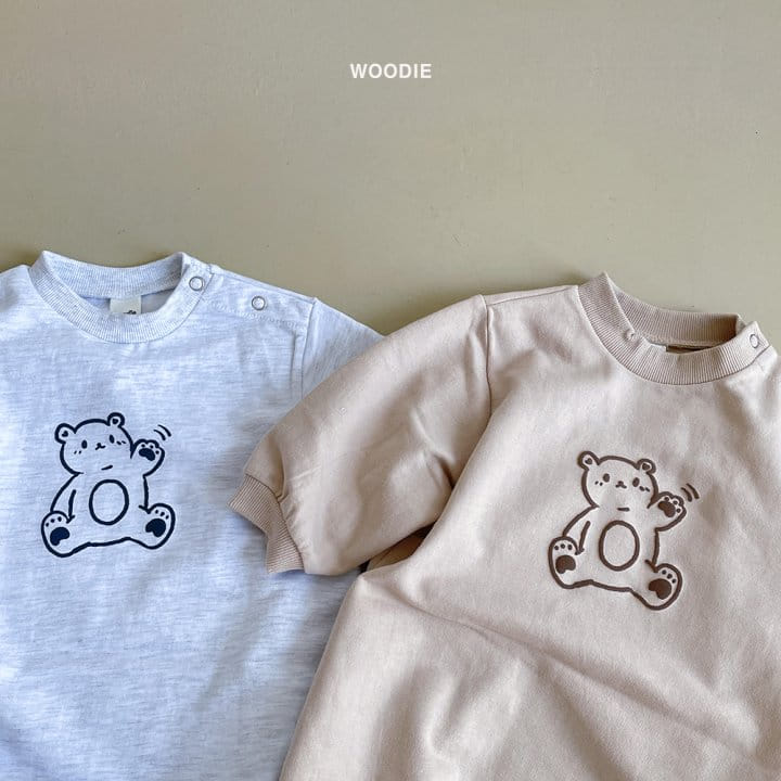 Woodie - Korean Baby Fashion - #babyoninstagram - Hi Bear Bodysuit