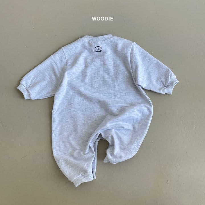 Woodie - Korean Baby Fashion - #babyoutfit - Hi Bear Bodysuit - 4