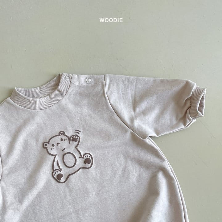Woodie - Korean Baby Fashion - #onlinebabyshop - Hi Bear Bodysuit - 7