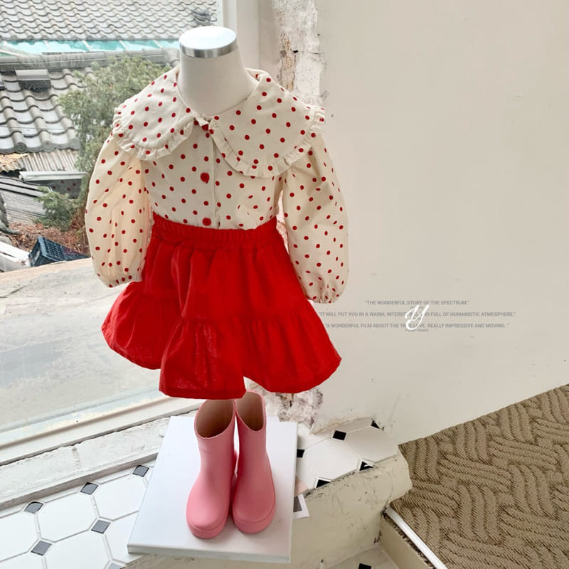 Yellow Factory - Korean Children Fashion - #minifashionista - Sailor Skirt - 11