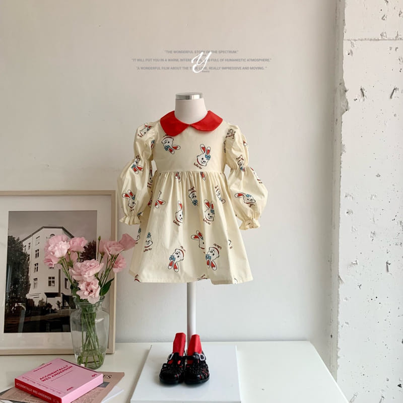 Yellow Factory - Korean Children Fashion - #stylishchildhood - Rabbit One-piece - 5