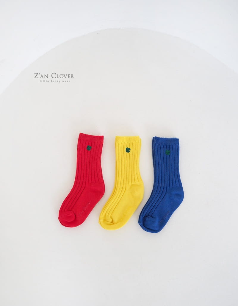 Zan Clover - Korean Children Fashion - #Kfashion4kids - Vivid Clover Socks - 2