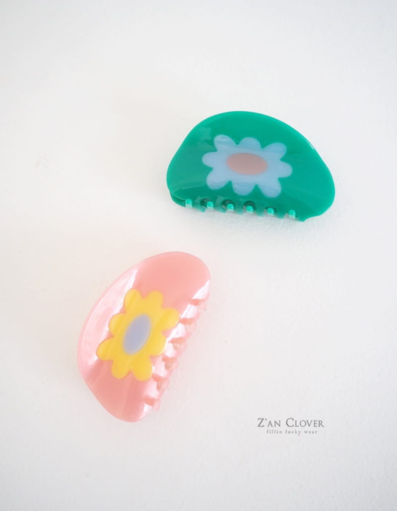 Zan Clover - Korean Children Fashion - #Kfashion4kids - Ceramics Flower Hairpin - 5