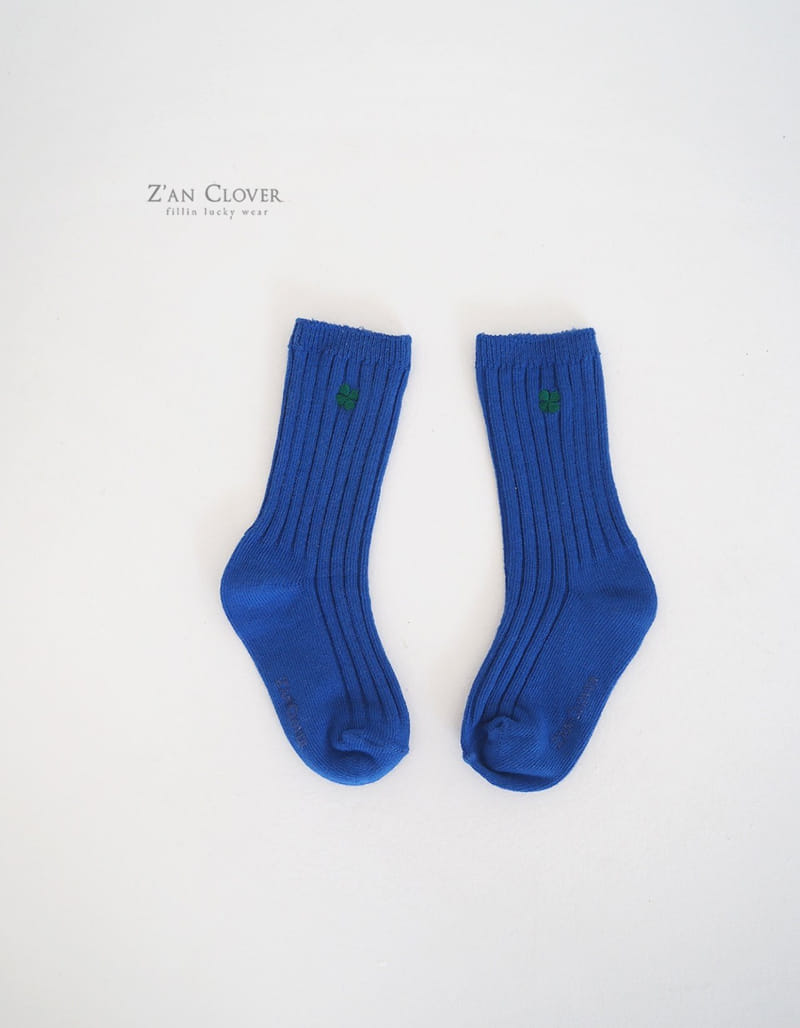 Zan Clover - Korean Children Fashion - #childrensboutique - Vivid Clover Socks - 9