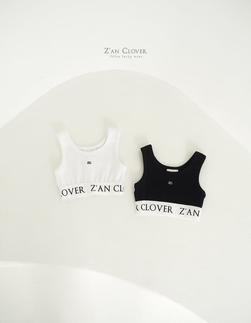 Zan Clover - Korean Children Fashion - #designkidswear - Banding Crop Top - 3