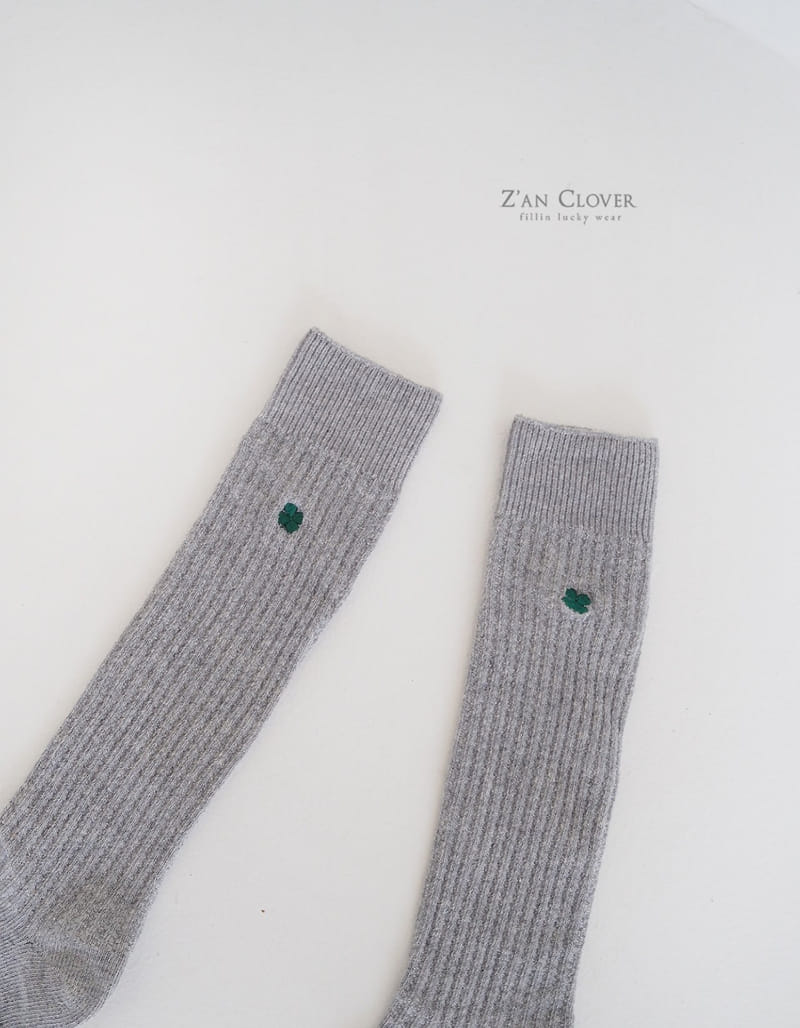 Zan Clover - Korean Children Fashion - #discoveringself - Clover Socks - 9