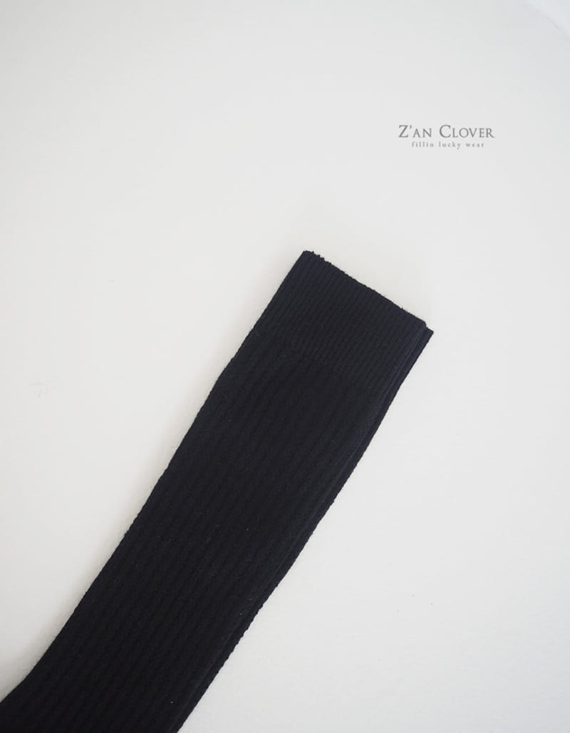 Zan Clover - Korean Children Fashion - #fashionkids - Plain Over Knee Socks - 9