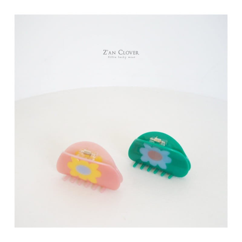 Zan Clover - Korean Children Fashion - #fashionkids - Ceramics Flower Hairpin
