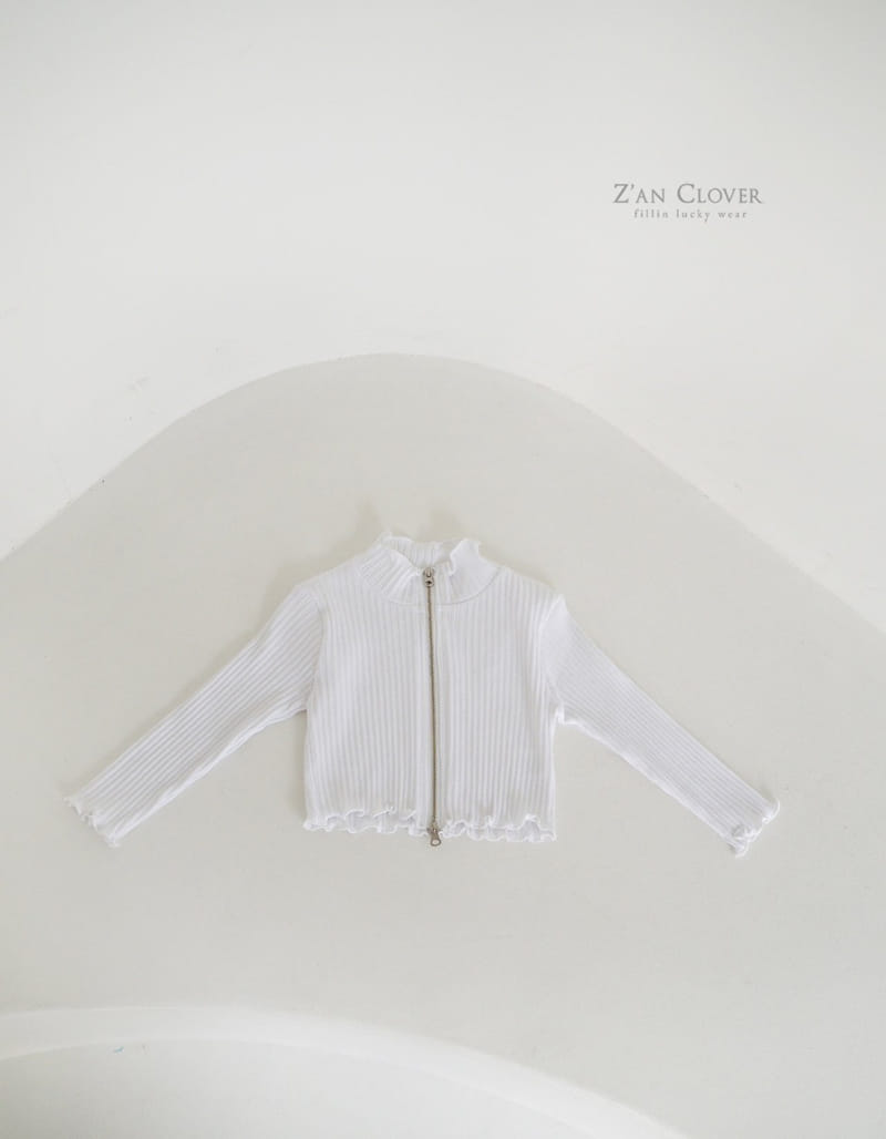 Zan Clover - Korean Children Fashion - #kidsshorts - Rib Two Way Cardigan - 3