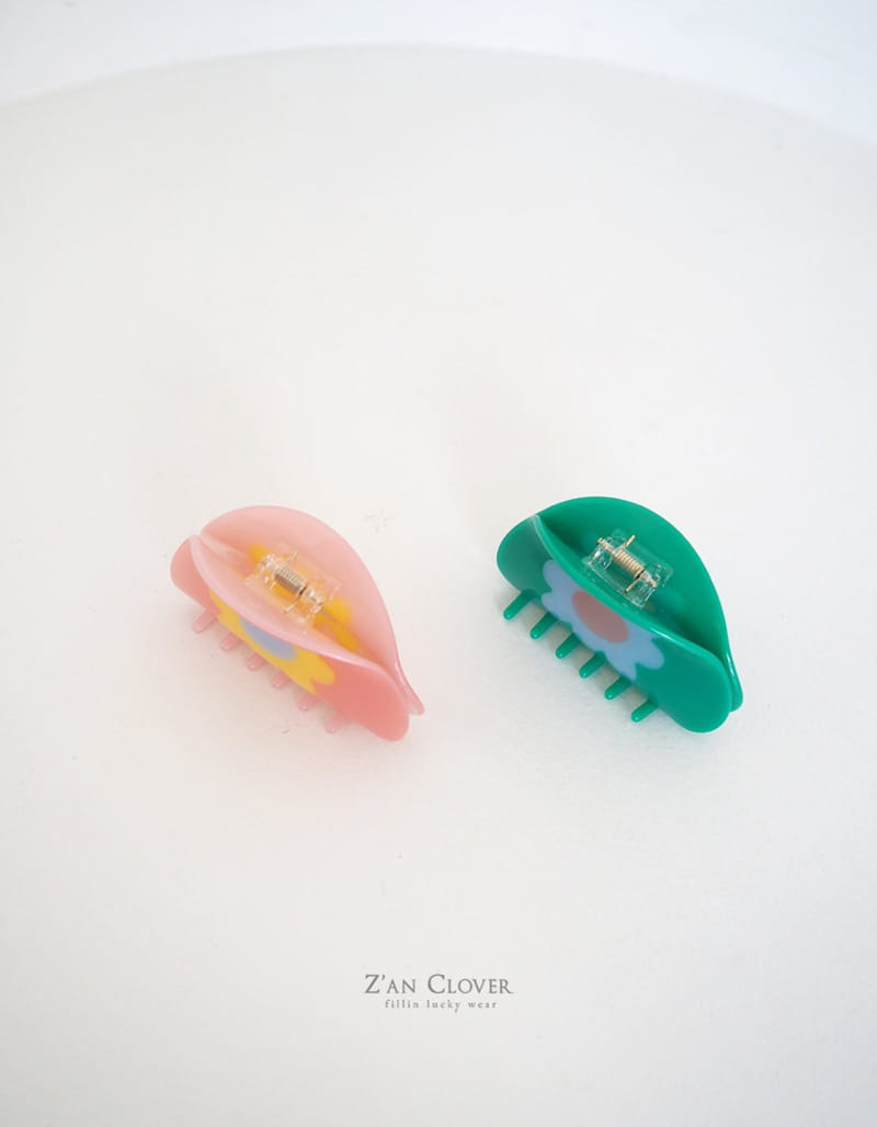 Zan Clover - Korean Children Fashion - #kidsstore - Ceramics Flower Hairpin - 3