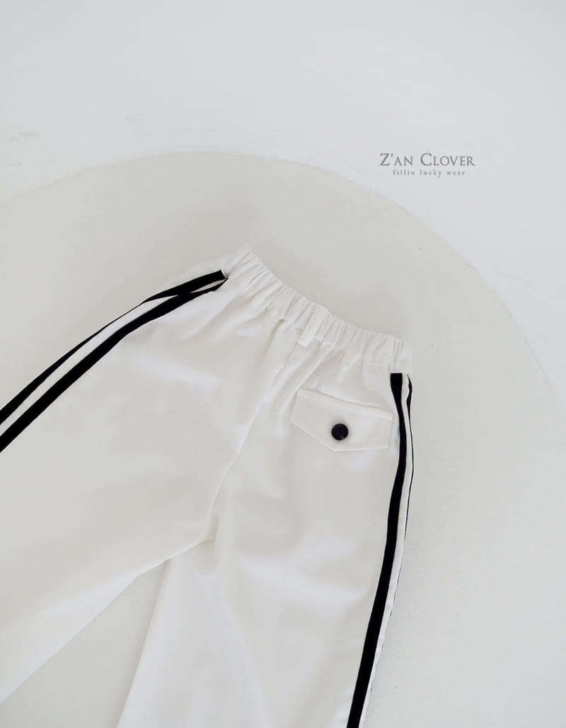 Zan Clover - Korean Children Fashion - #kidzfashiontrend - Two Line Pants - 7