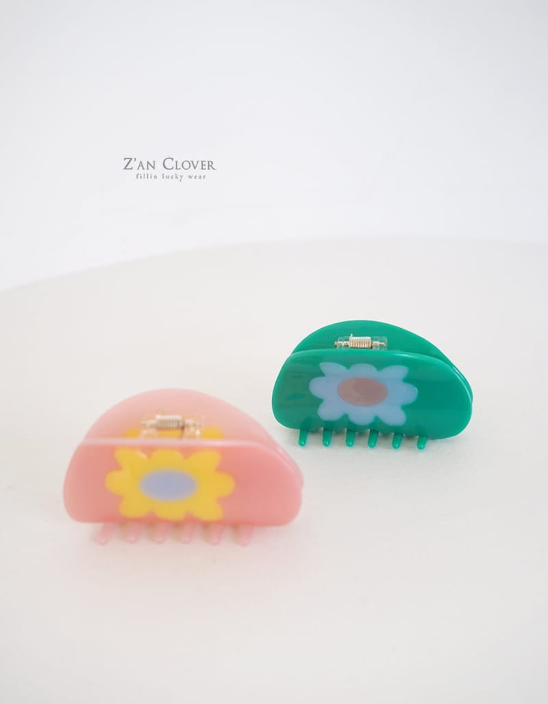 Zan Clover - Korean Children Fashion - #kidsstore - Ceramics Flower Hairpin - 4