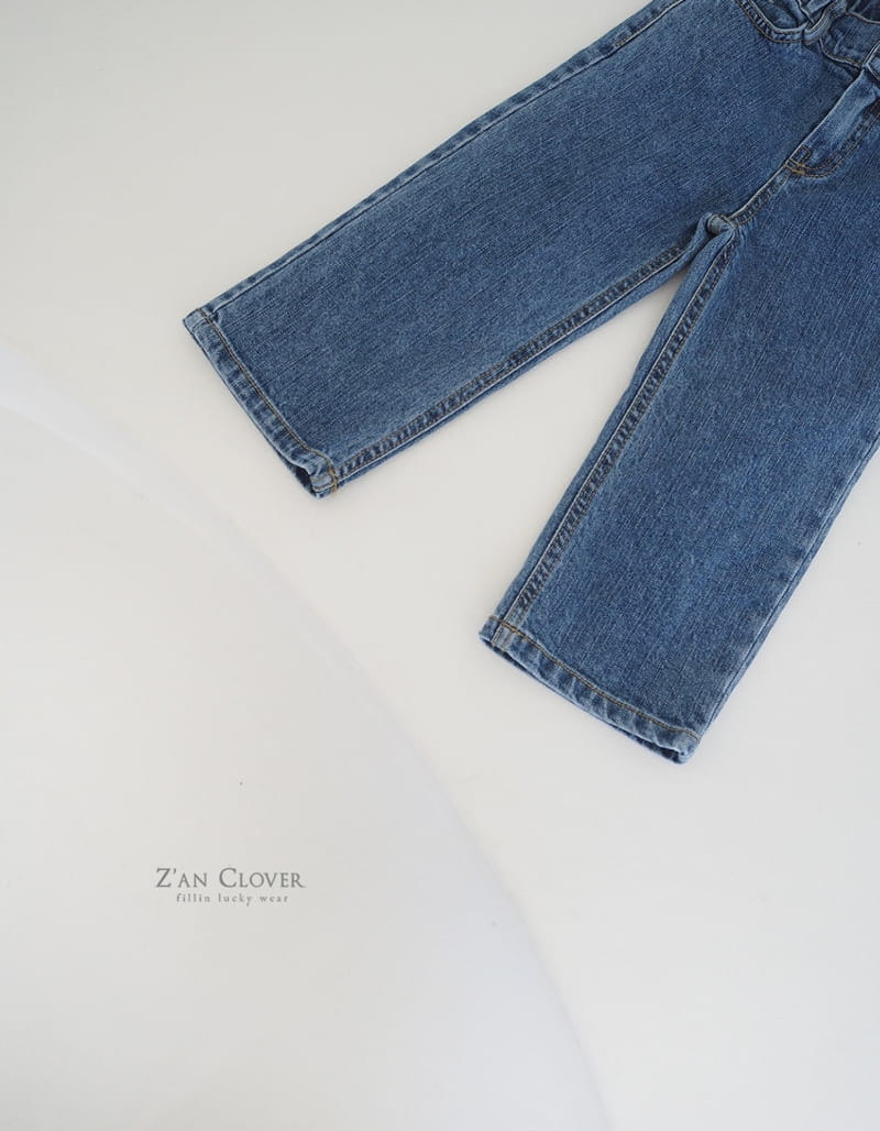 Zan Clover - Korean Children Fashion - #littlefashionista - Straight Jeans - 4