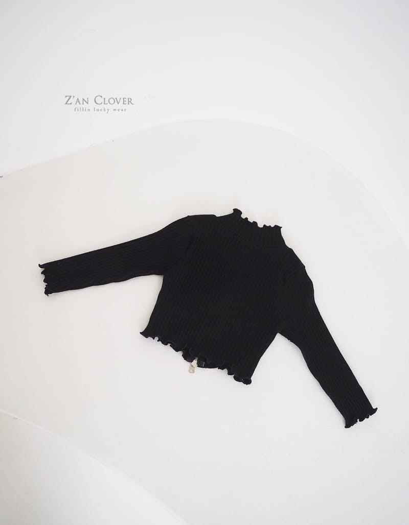 Zan Clover - Korean Children Fashion - #minifashionista - Rib Two Way Cardigan - 9