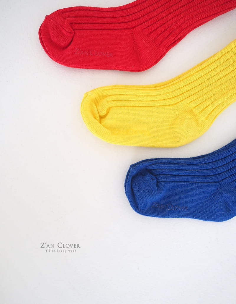 Zan Clover - Korean Children Fashion - #prettylittlegirls - Vivid Clover Socks - 6