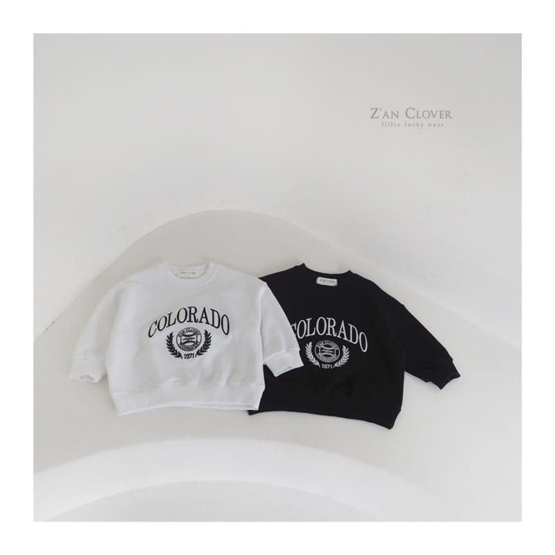 Zan Clover - Korean Children Fashion - #toddlerclothing - Clorado Sweatshirt