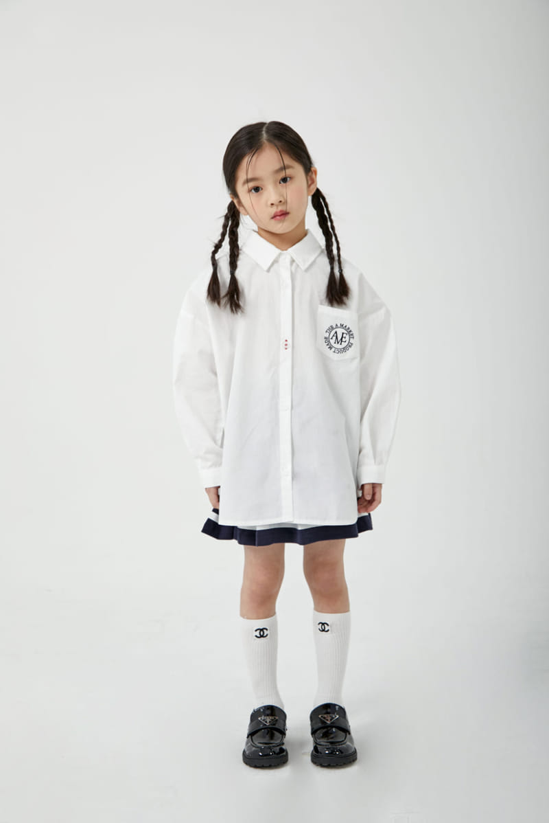 a-Market - Korean Children Fashion - #Kfashion4kids - A Embrodiery Shirt - 8