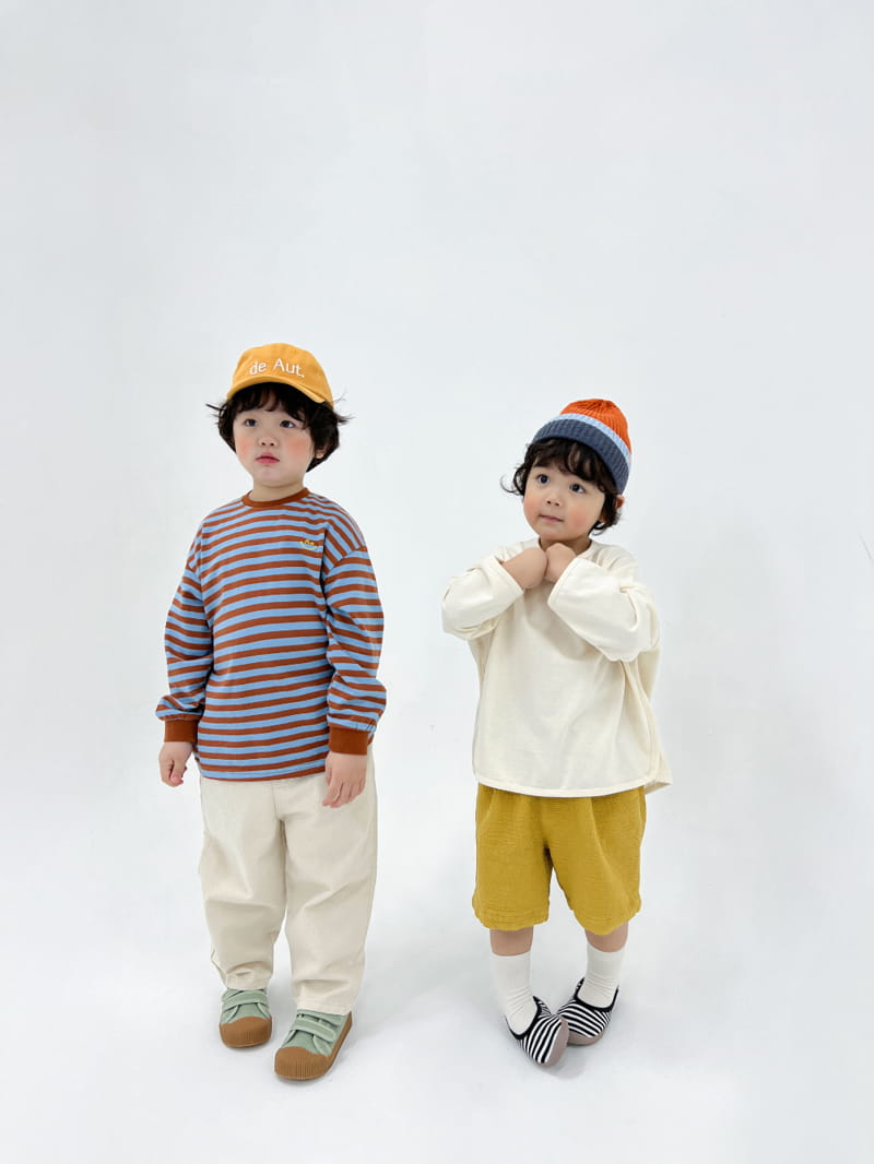 a-Market - Korean Children Fashion - #Kfashion4kids - Cozy Stripes Tee - 10