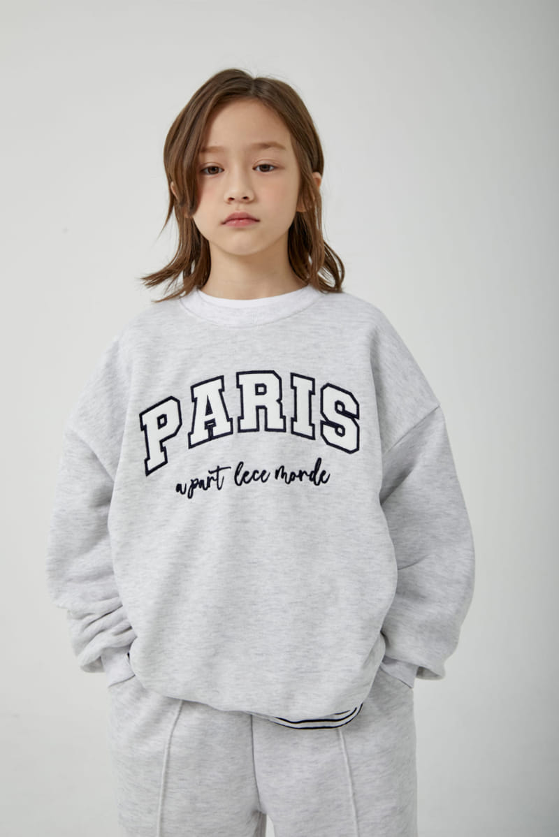 a-Market - Korean Children Fashion - #Kfashion4kids - Paris Sweatshirt