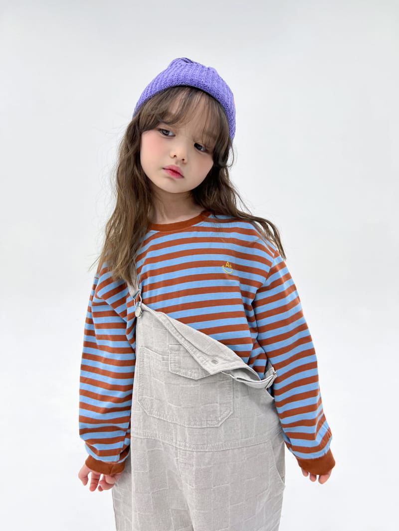 a-Market - Korean Children Fashion - #childofig - Cozy Stripes Tee - 2