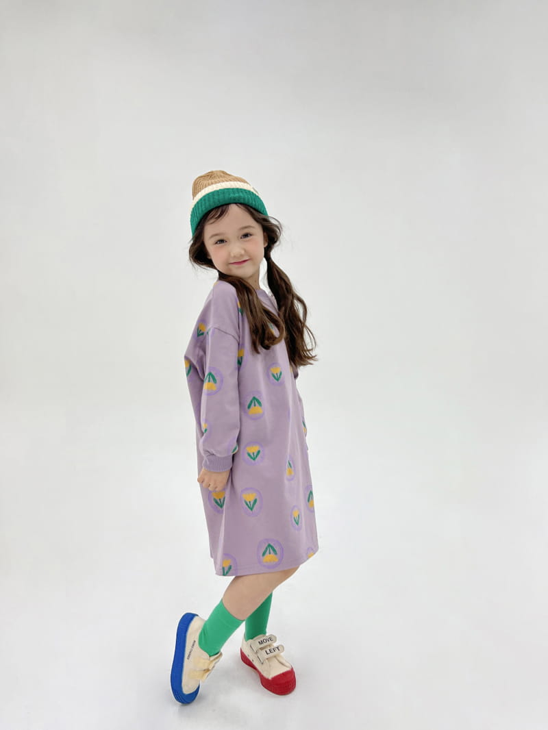 a-Market - Korean Children Fashion - #childofig - Tulip One-piece