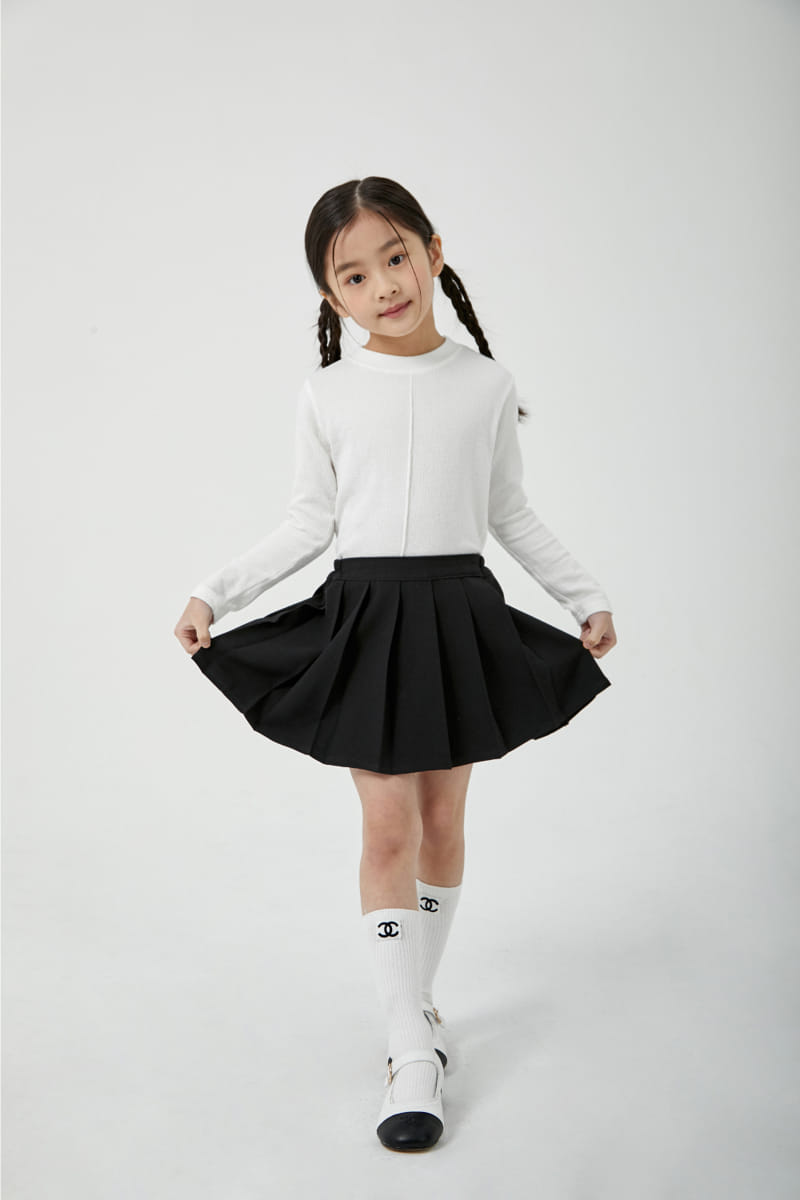 a-Market - Korean Children Fashion - #childofig - Pintuck Sticky Tee - 12