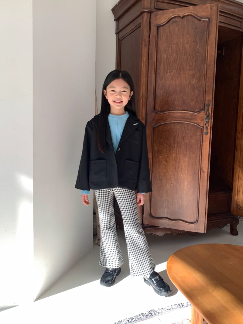 a-Market - Korean Children Fashion - #childofig - Check Pants - 11