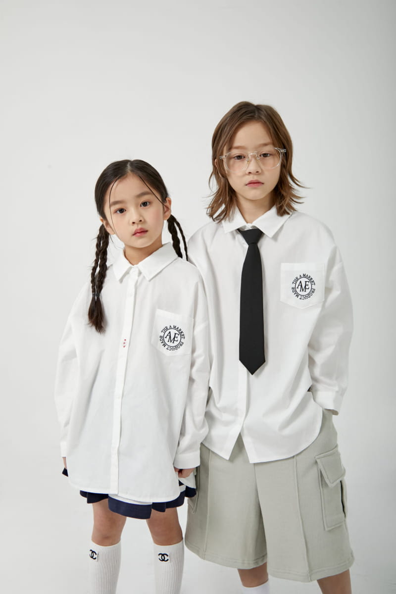 a-Market - Korean Children Fashion - #childrensboutique - A Embrodiery Shirt