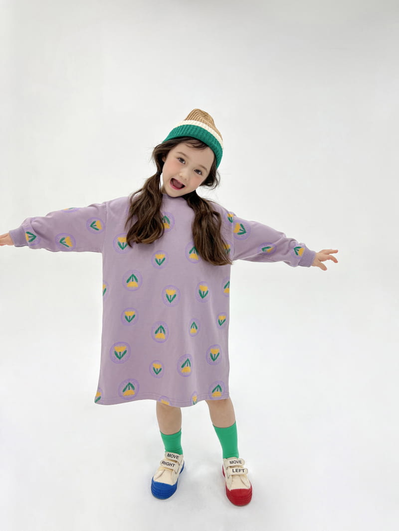 a-Market - Korean Children Fashion - #childrensboutique - Tulip One-piece - 2