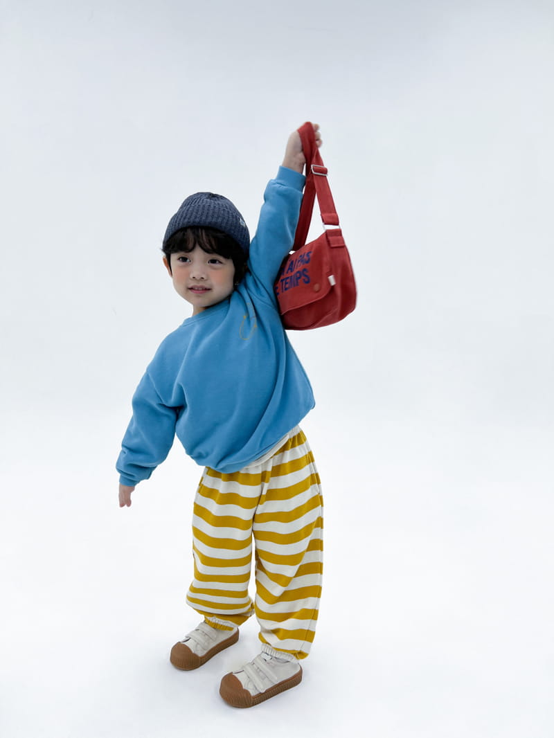 a-Market - Korean Children Fashion - #childrensboutique - Rolling Stripes Pants - 7