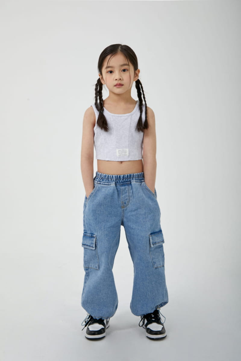 a-Market - Korean Children Fashion - #childrensboutique - Crop Sleeveless