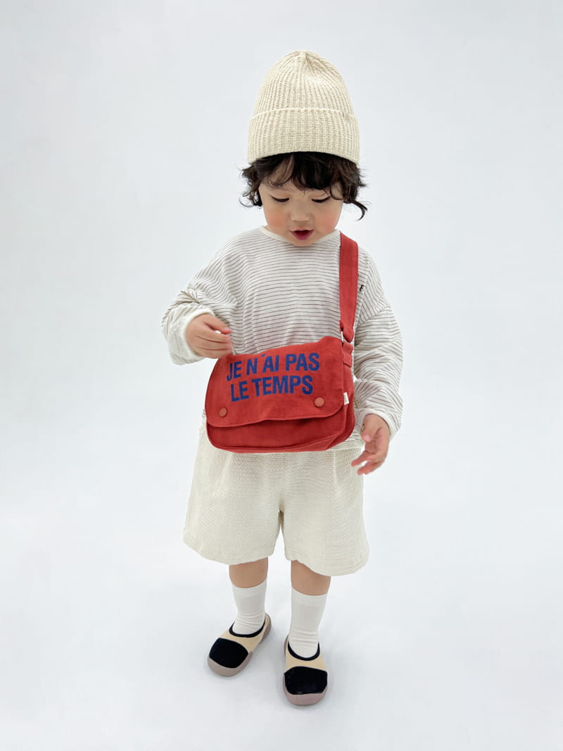a-Market - Korean Children Fashion - #designkidswear - Stripes Piping Tee - 6