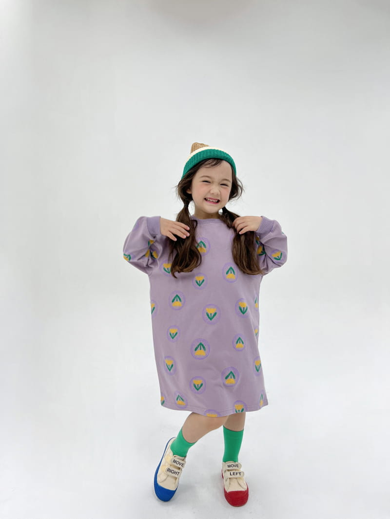 a-Market - Korean Children Fashion - #designkidswear - Tulip One-piece - 3