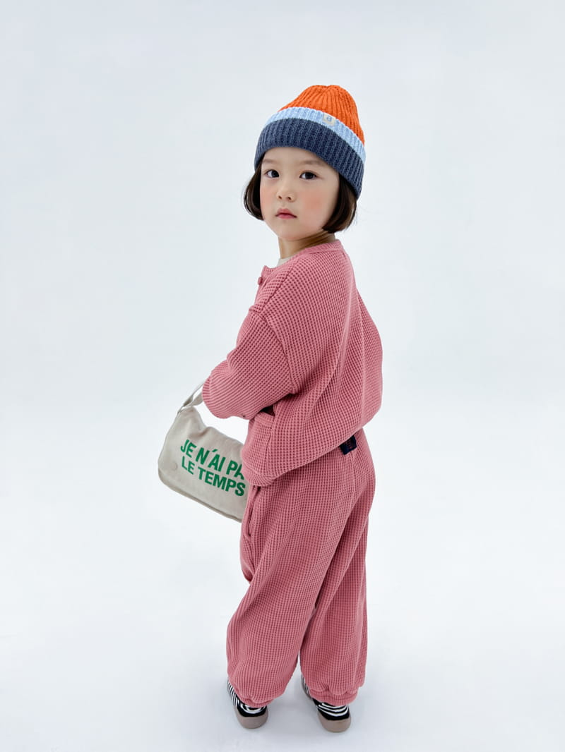 a-Market - Korean Children Fashion - #designkidswear - Waffle Pants - 9