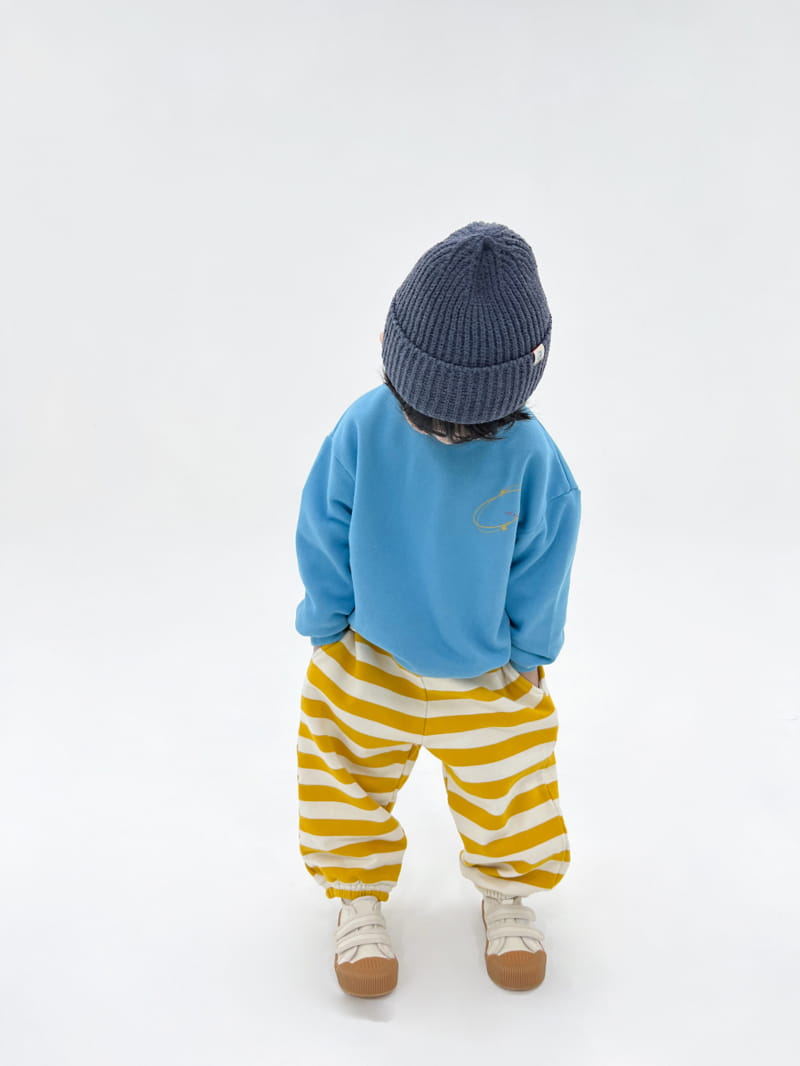 a-Market - Korean Children Fashion - #designkidswear - Rolling Stripes Pants - 8