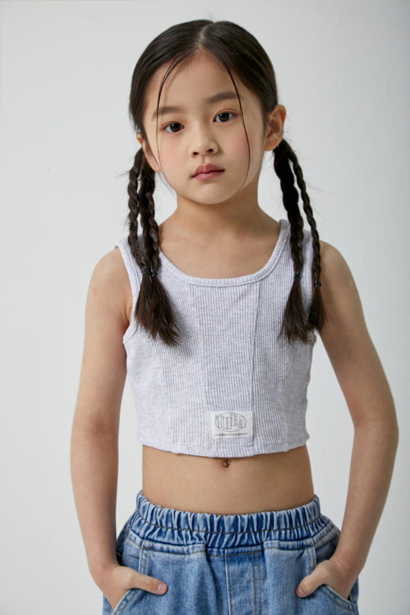 a-Market - Korean Children Fashion - #designkidswear - Crop Sleeveless - 2
