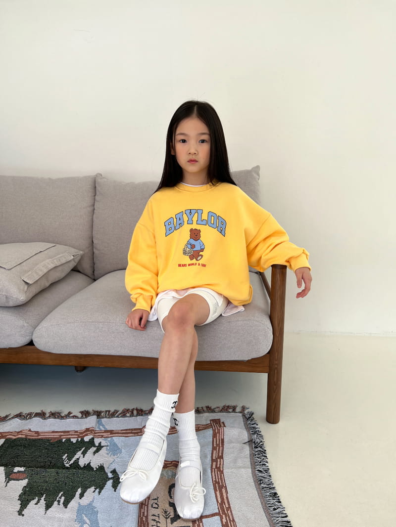 a-Market - Korean Children Fashion - #designkidswear - Bear Sweatshirt - 8