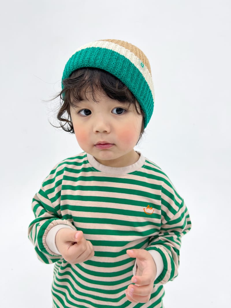 a-Market - Korean Children Fashion - #discoveringself - Cozy Stripes Tee - 5