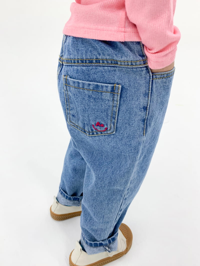 a-Market - Korean Children Fashion - #designkidswear - Baggy Jeans - 4