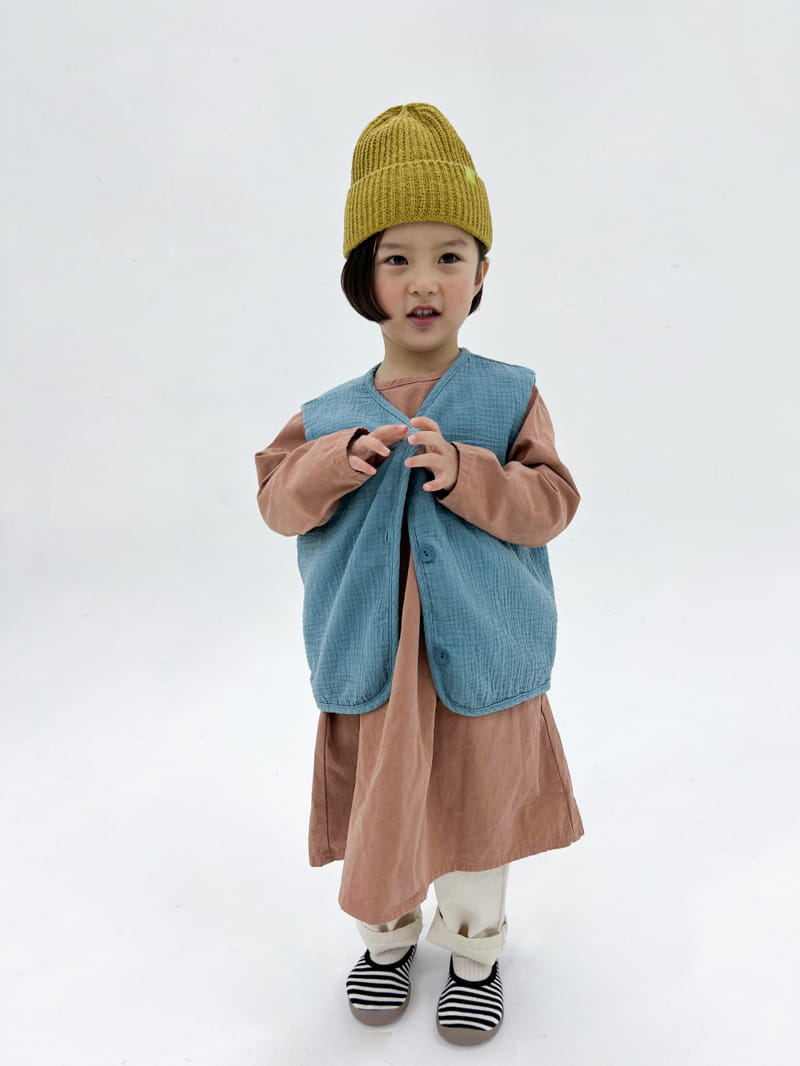 a-Market - Korean Children Fashion - #discoveringself - Circle Vest - 11