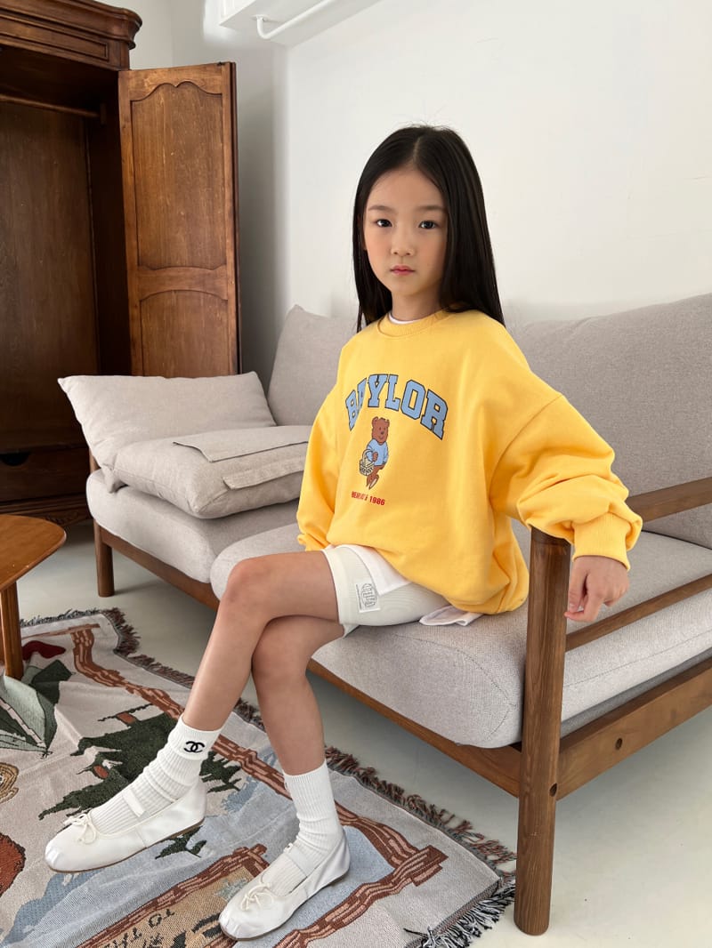 a-Market - Korean Children Fashion - #discoveringself - Bear Sweatshirt - 9