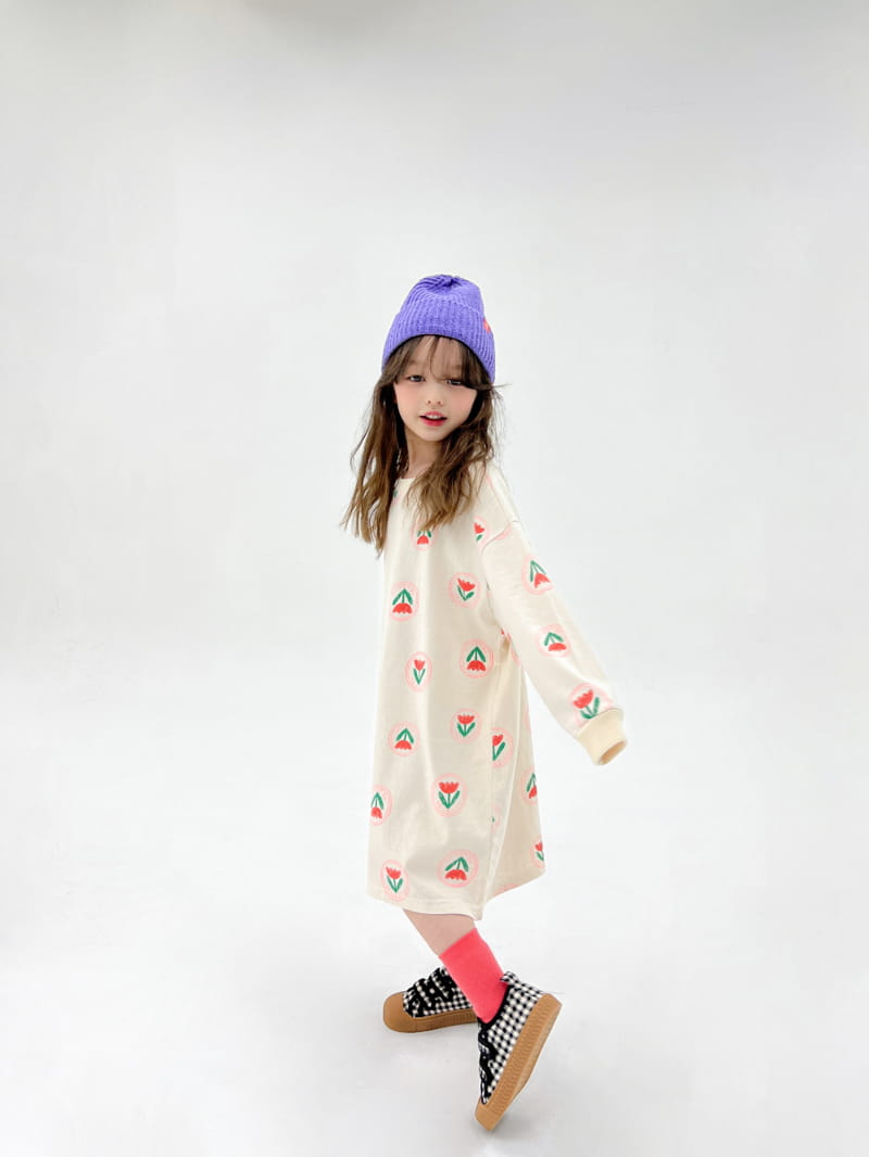 a-Market - Korean Children Fashion - #fashionkids - Tulip One-piece - 5