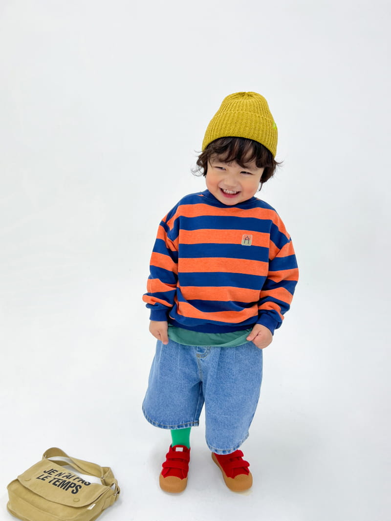 a-Market - Korean Children Fashion - #fashionkids - Wrinkle Denim Shorts - 7